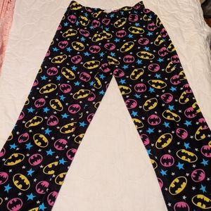 Batgirl fleece Pajama pants